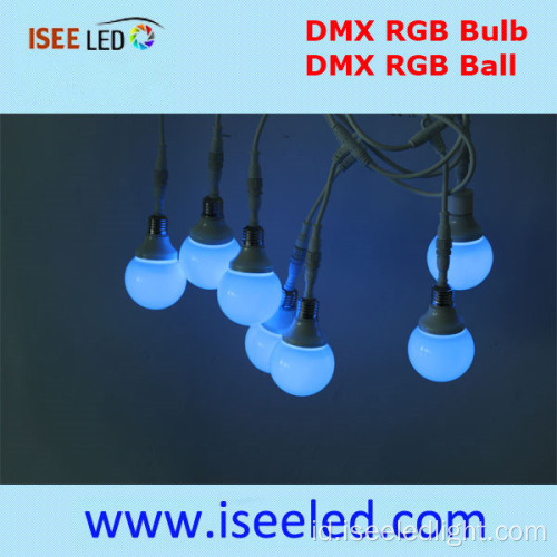 Bulb LED Dinamis Warna RGB DMX 512 Dapat Dikontrol